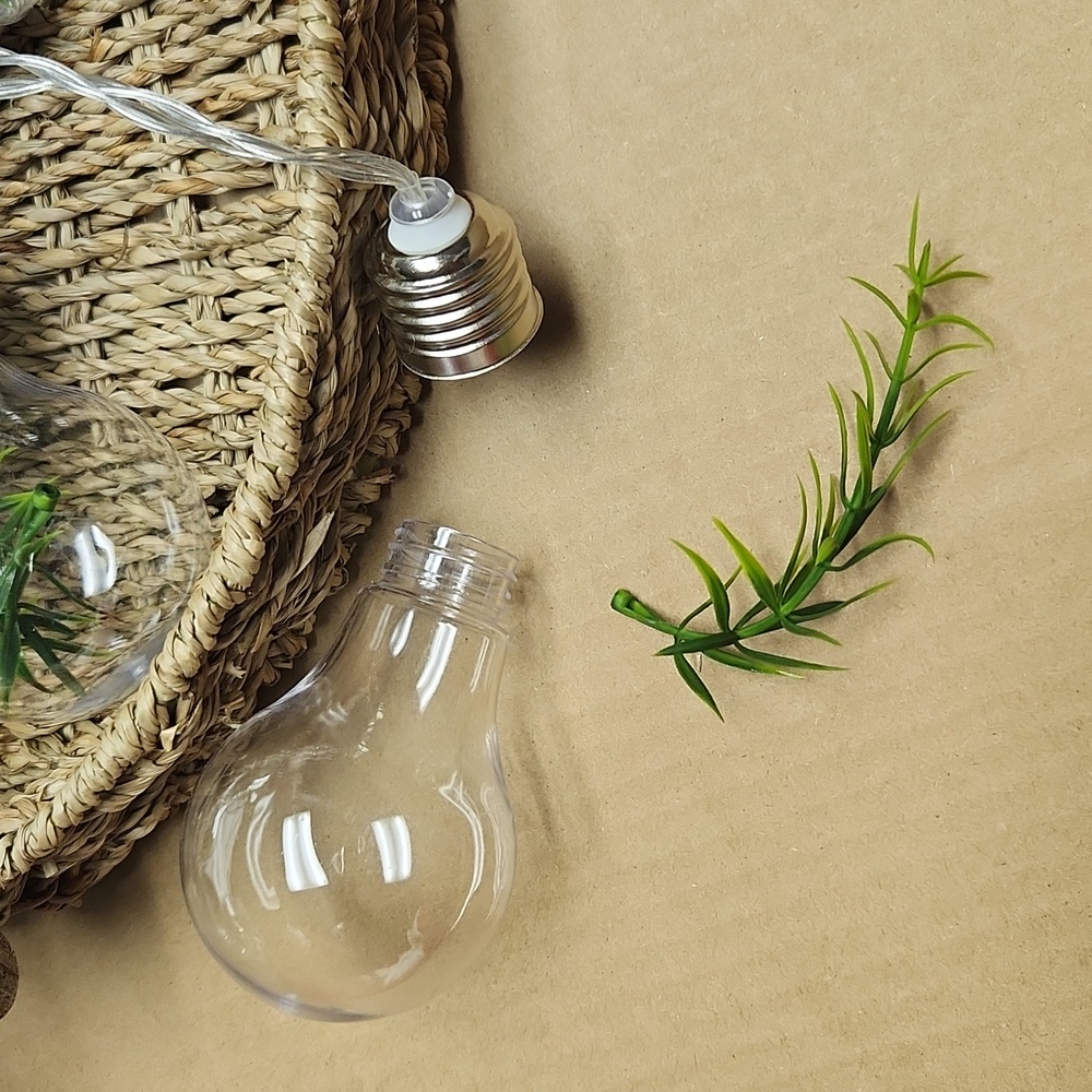 String Lights with Greenery Bulbs - Picture 3 of 7